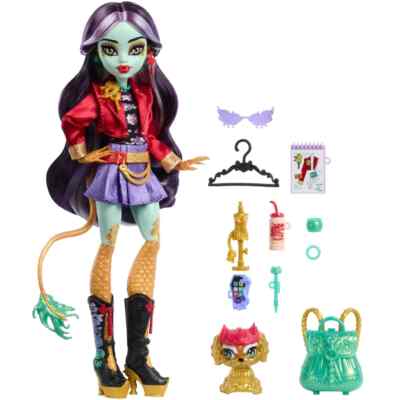 Monster High Modepuppe Jinafire lang 29 cm Gen 3 2024 Mattel BRANDNEU