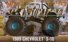 Greenlight Chevrolet S-10 Pick-up Monster Truck 1989 Ace Ventura 1:64 44920E