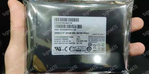 480GB Samsung SSD SM863 MZ-7KM4800 Solid State Drive MZ7KM480HAHP-00005 Genuine