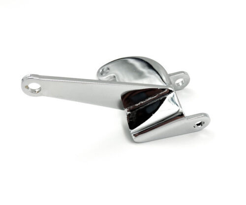 Chrome Passenger Side Alternator Bracket Short Water Pump For Small Block Chevy - Picture 4 of 9