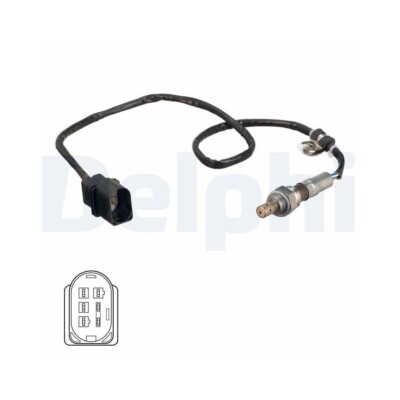 DELPHI ES21102-12B1 Lambdasonde für AUDI SEAT SKODA VW, vor Katalysator