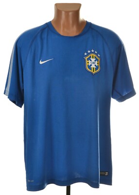NIKE（L）ブラジル代表 2014-2015 シーズン用トレーニングウェア BRAZIL 2014/2015 TRAINING FOOTBALL SHIRT JERSEY NIKE SIZE XL | eBay
