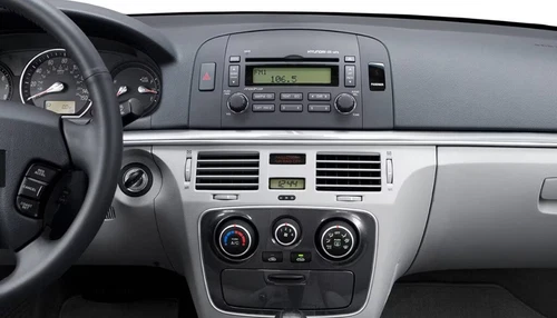 Car Stereo Radio Fascia Panel Frame Trim Dash Kit For 2006-08 Hyundai Sonata - Imagen 3 de 7