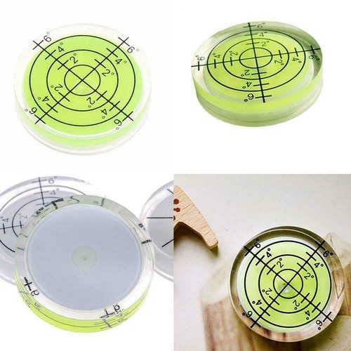 1xRound Bubble Levels Gauges Circular Spirit Bubble Mark DegreeU.K. Levels V1B5 - Picture 11 of 12