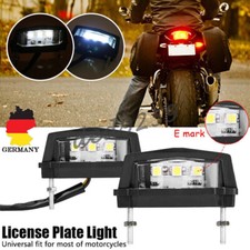 2x 12V Kennzeichenleuchte Nummernschildbeleuchtung Anhänger Kennzeichen Leuchte