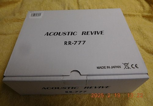 ACOUSTIC REVIVE Ultra Low Frequency Generator AR-RR-777 Silver new - Picture 7 of 10