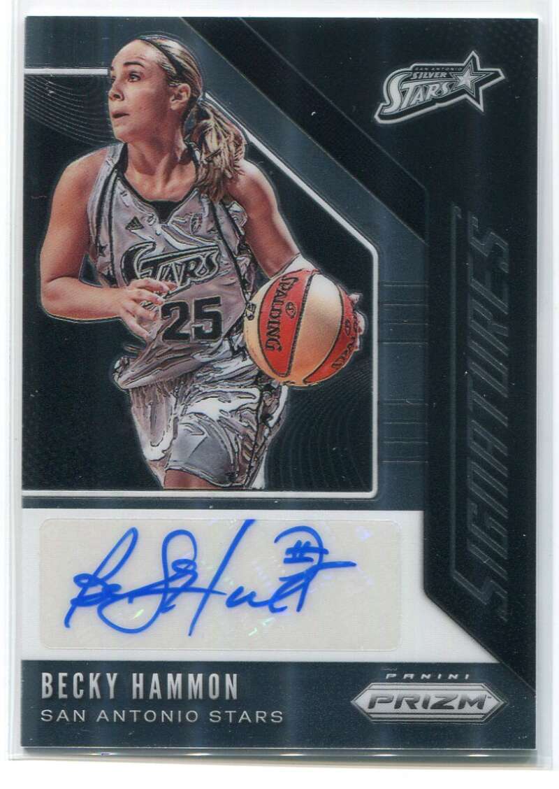 2020 Panini Prizm WNBA Signatures 20 Becky Hammon Auto