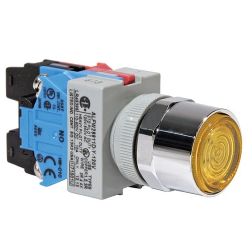 A●IDEC ALFW22211DG Illuminated PB Green LED New - Picture 4 of 4