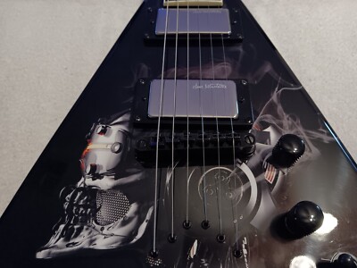Dean Dave Mustaine VMNT - Vic Rattlehead/Black Prototype | eBay