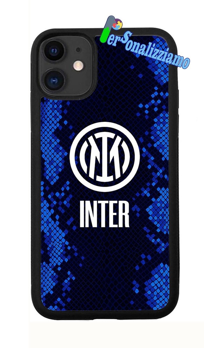 MYCASEFC Cover Personalizzabile Inter Milano Per Wiko Lenny 2 – Silicone TPU Con Nome E Numero A Scelta - 4