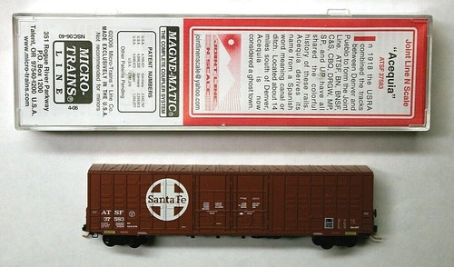 MTL S Micro-Trains 6.40 Special Run Santa Fe ATSF 37583 Bx-187 60' ex ht box car | Zustand: New