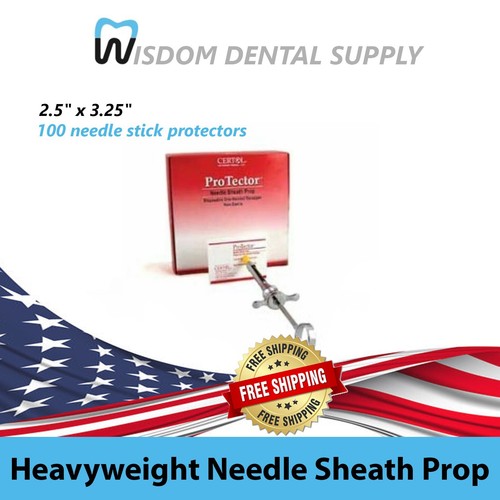 Loose 100 Certol Heavyweight Paper ProTector Needle Sheath Prop 2.5