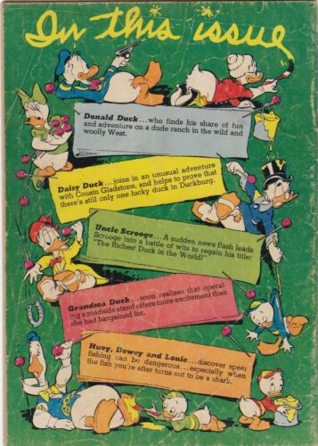 Album Four Color Comics 450 Walt Disney's Duck 1952 DELL COMICS - Foto 2 di 2