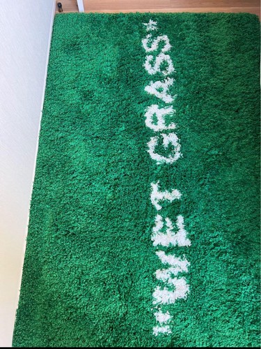 Virgil Abloh x IKEA Abloh Wet Grass Rug Green Off-White 195 x 132 cm Express - Picture 4 of 12