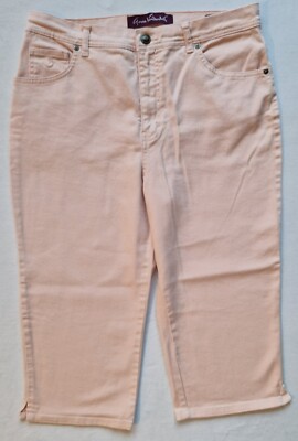 Damen Capri Hose rosa Gloria Vanderbilt Amanda Gr. 12 (ca. Gr. 42) - TOP-Zustand