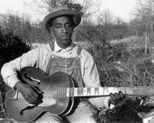 Country Blues Singer FRED MCDOWELL Glossy 8x10 Photo Mississippi Print Poster