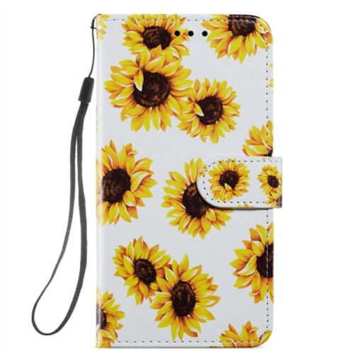Pattern Leather Flip Wallet Case Phone Cover for Huawei P40 Pro P30 P20 P10 P50 - Picture 13 of 21