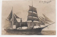 1910 Photo of the Masted Ship C.D. Bryant