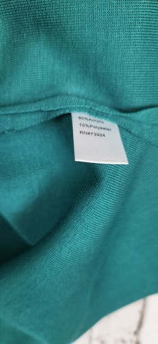 Ming Wang Green Knit Tank Top Mid-Length Women's Size XS NWT - Picture 4 of 4