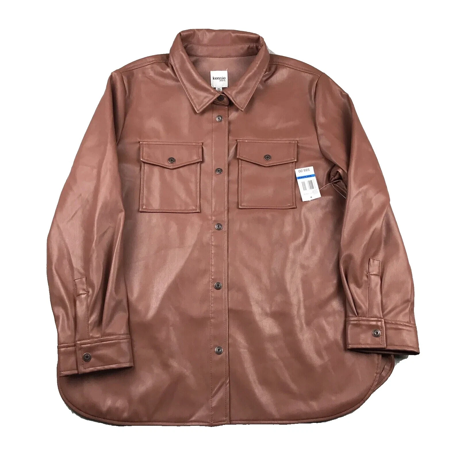 Abrigos sólido Kensie Girl, chaquetas y chalecos para Mujeres