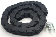 igus 202-9047 26x24mm R38mm cable drag chain black 15.1.38 new
