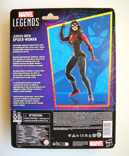 Marvel Legends Spider-Man Retro Cardado ¡JESSICA DIBUJÓ MUJER ARAÑA! (¡2024!) - Imagen 3 de 3