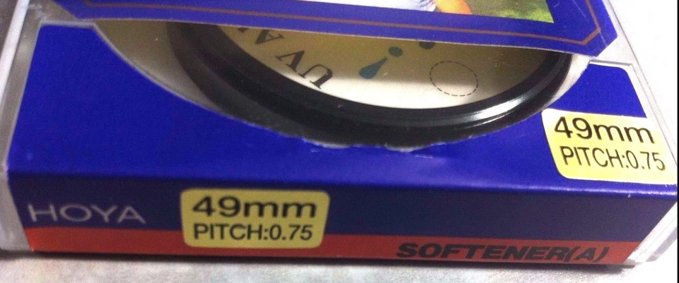 Hoya 49mm SOFTENER A Soft Focus Glass Lens Filter Soften 49 mm Japan Softener(A) - Image 2 of 3