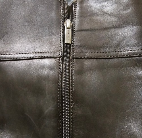 Vince Camuto Pazell schwarze kniehohe Lederstiefel Damengröße 10 Reißverschluss guter Zustand - Bild 7 von 9