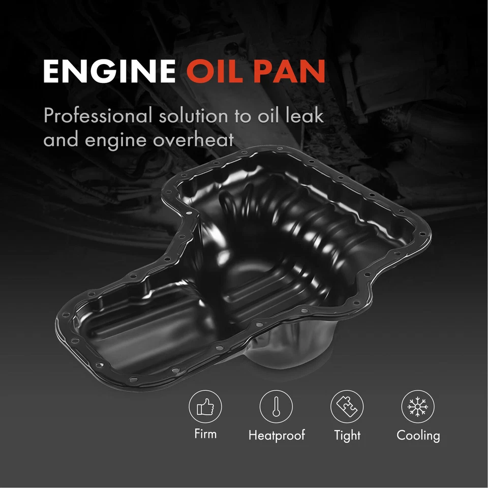 Panela de óleo inferior do motor para Toyota Tundra 2000 2001 2002 2003 2004 2005 2006 4.7L - Imagem 2 de 4