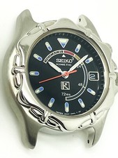 RICAMBI OROLOGIO SEIKO DONNA 3M22-0A30 RETRÒ NON FUNZIONANTE CASSA OROLOGIO CINETICO SWP009