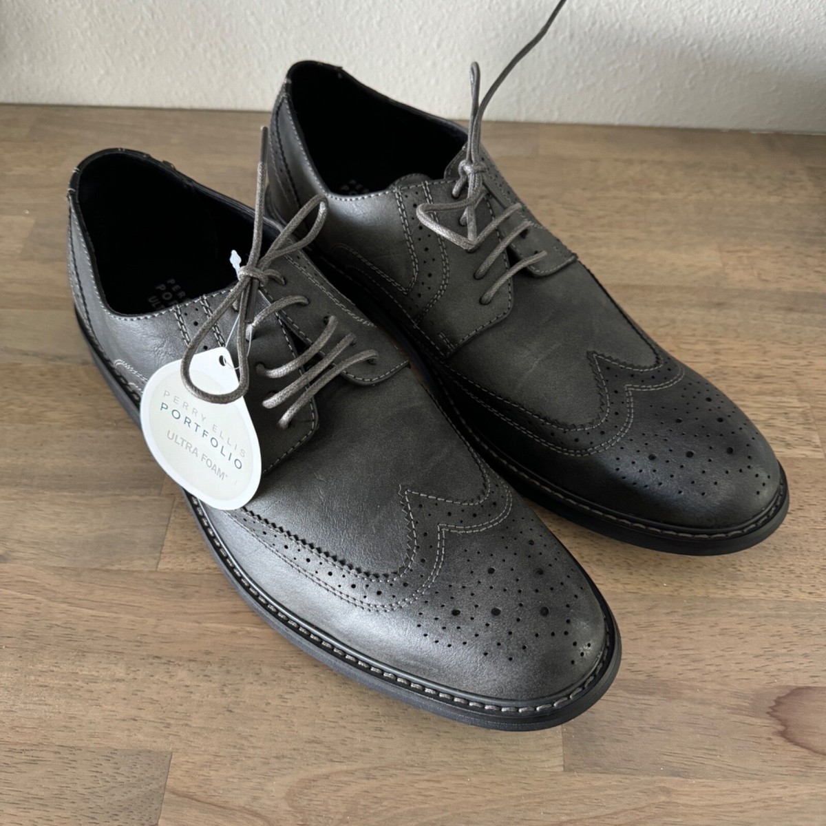 Boot Perry Ellis Portfolio Ultra Foam Shoes Perry Ellis Portfolio