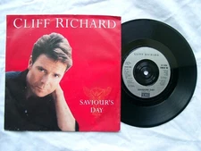 CLIFF RICHARD - Saviour's Day 7" - XMAS 90 - 1990 UK