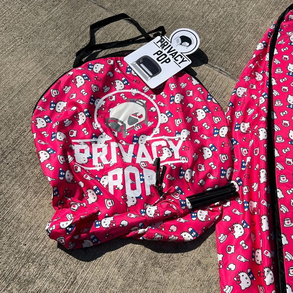 Tienda de campaña Sanrio Hello Kitty 2017 edición limitada privacidad cama pop ~ cama doble nueva/rara Foto 2 de 4