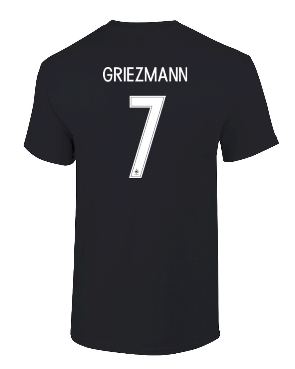 France 2018 Soccer #7 Antoine GRIEZMANN World Cup Men's T