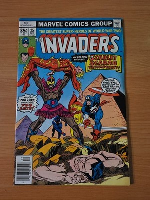 The Invaders #25 Newsstand Variant ~ VF NEAR MINT NM ~ 1978 Marvel Comics