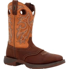 Durango Men's 11" Rebel™ by Durango Saddle Up Western Boot Brown/Tan - DB4442, B