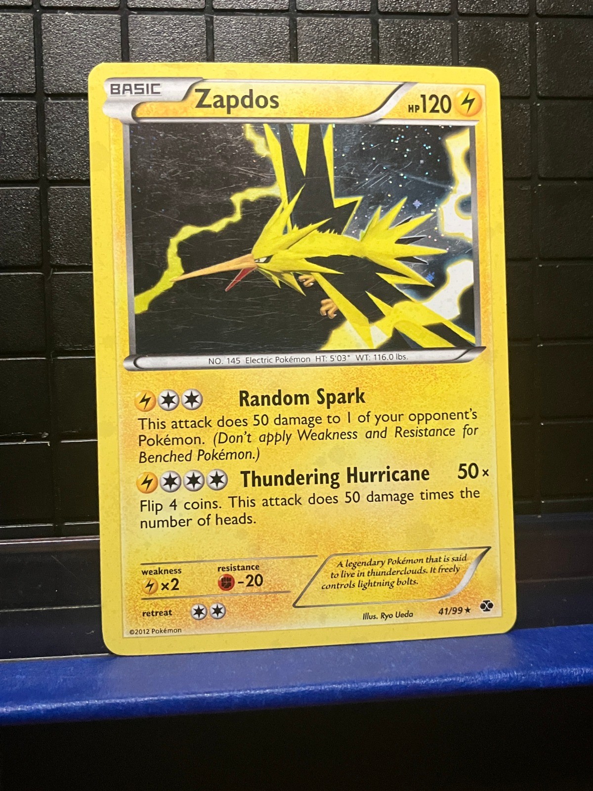 Zapdos Holo Holo Rare Next Destinies 41/99 HP