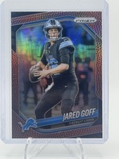 2025 Panini Prizm  - Jared Goff Pigskin Prizm /180 - Detroit Lions