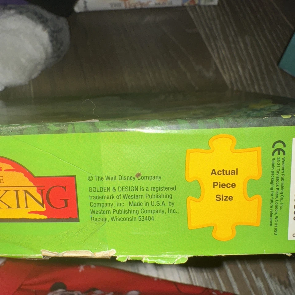 Головоломка в форме африканского короля льва Нала Тимон Пумба 100 шт. - Изображение 2 из 2