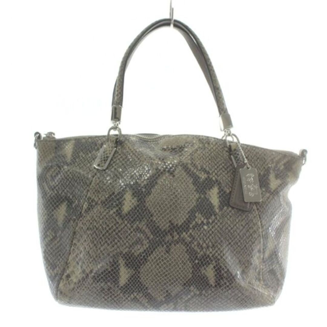 Coach Madison Embossed Python Handbag Shoulder 28… - image 1
