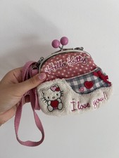Borsa Hello Kitty Camomilla Milano Tracolla Vintage Y2K Pochette Panno