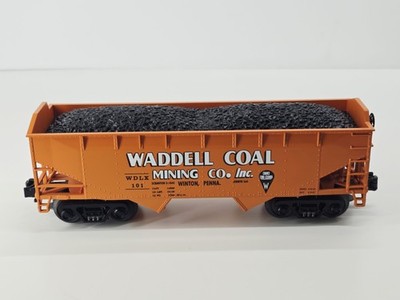MTH - O Gauge - Waddell Coal 2-Bay Hopper #101 - No Box