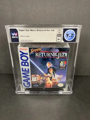 Nintendo Gameboy SEALED Super Star Wars Return of the Jedi @WATA 9.2 A+@ RARE