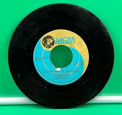 1972 The Osmonds MGM Records He's The Light of the world-Down by the Lazy River