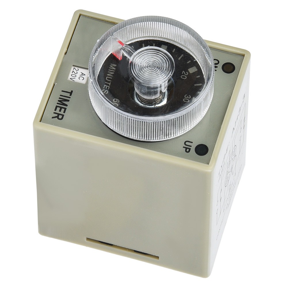 AH3-3 Timer Relay Electronic Type Adjustable Release Delay Timing Relay 8 KRI✈️