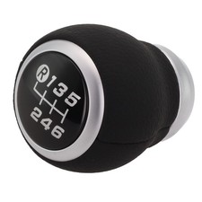 6 Speed Gear Knob Plastic Material Vehicle Parts Direct Replacement