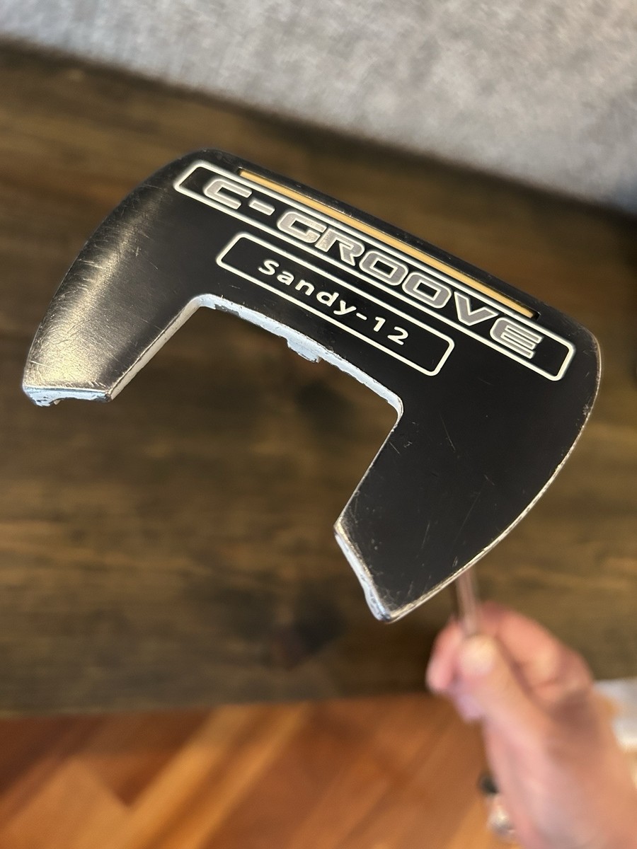 YES! C-Groove Sandy-12 Putter 33 Inch Steel Shaft RH Super Stoke