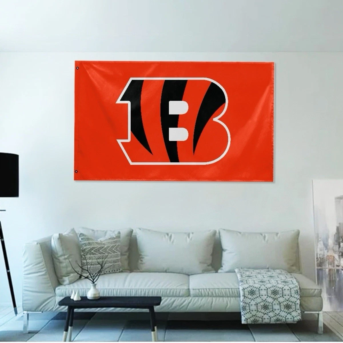 Cincinnati Fans Football Team House Flag