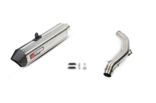 Scorpion Exhaust Serket Slip-on Stainless Triumph Tiger Explorer 1200 2016-2021 - Picture 3 of 8