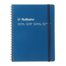 Delfonics Rollbahn Spiral Classic Notebooks: 6-1/2 in. x 8-1/2 in. Blue  A5 no